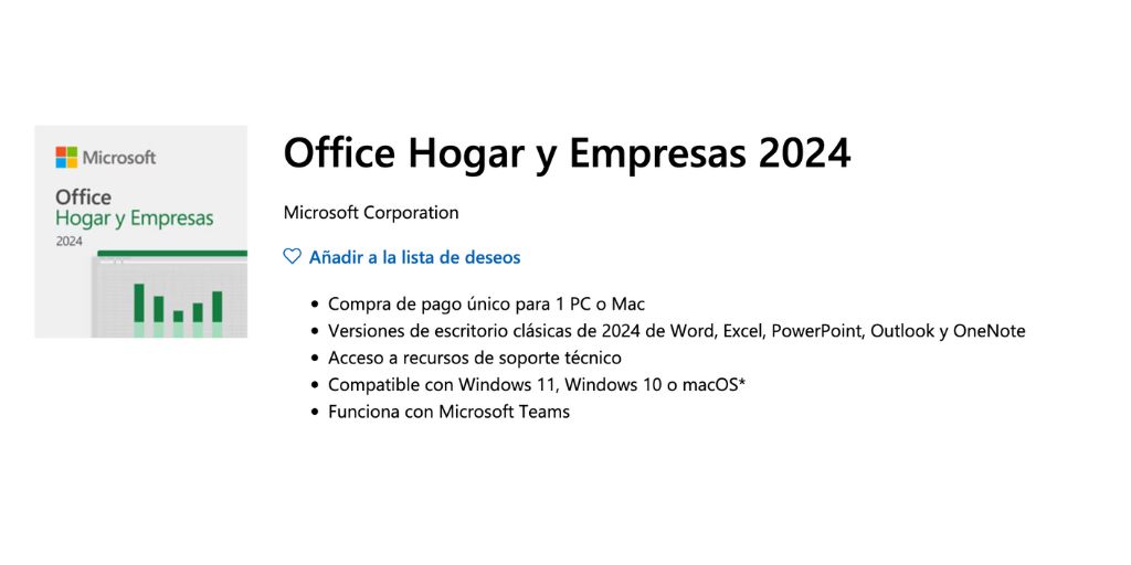 Comparativa entre Office 2024 de pago único y Microsoft 365